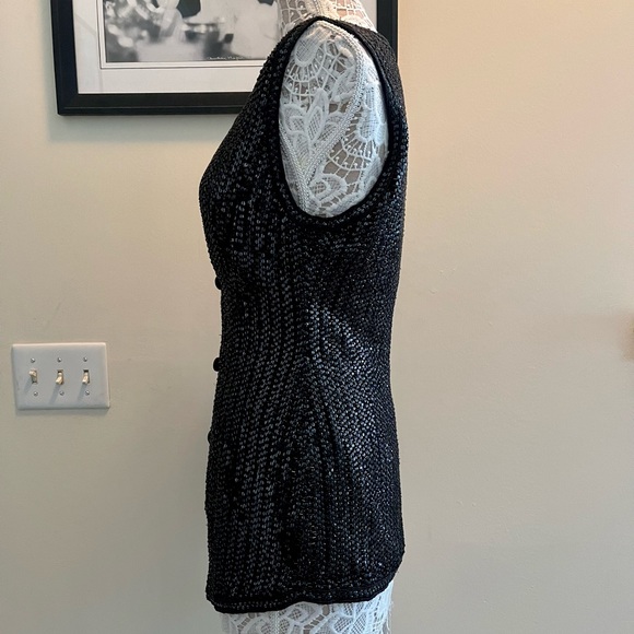 Silk sequin vest size M - Picture 6 of 14
